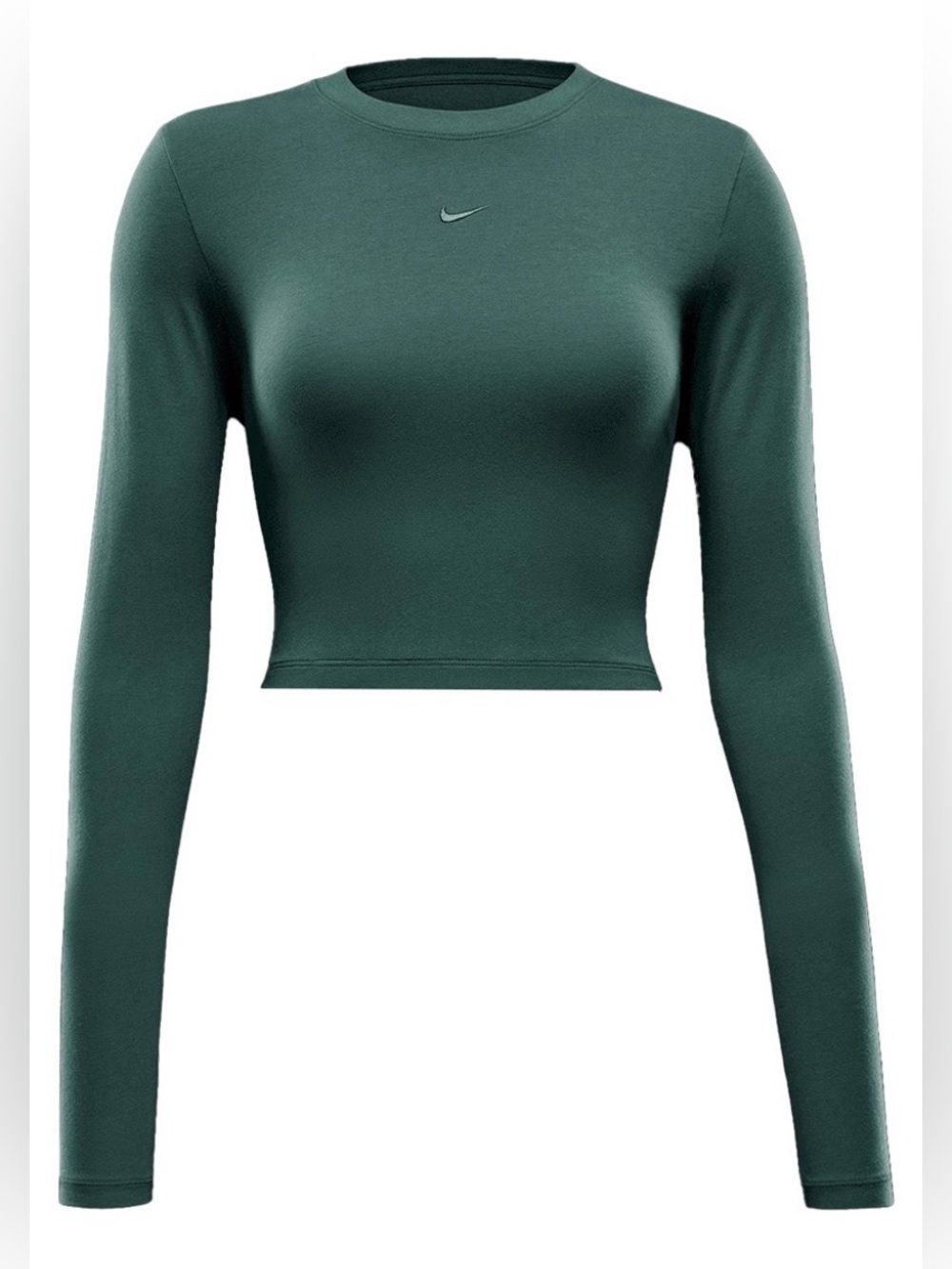 Nike Sportswear Chill Knit Slim Long-Sleeve Cropped Top NWT Small